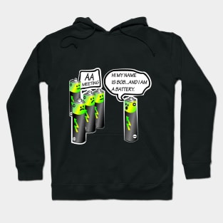 AA BATTERY FUNNY Hoodie